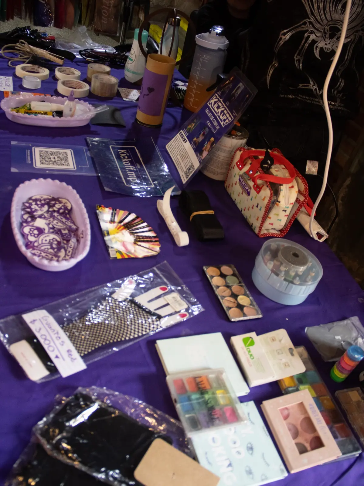 Materiales que usamos para el cosplay help